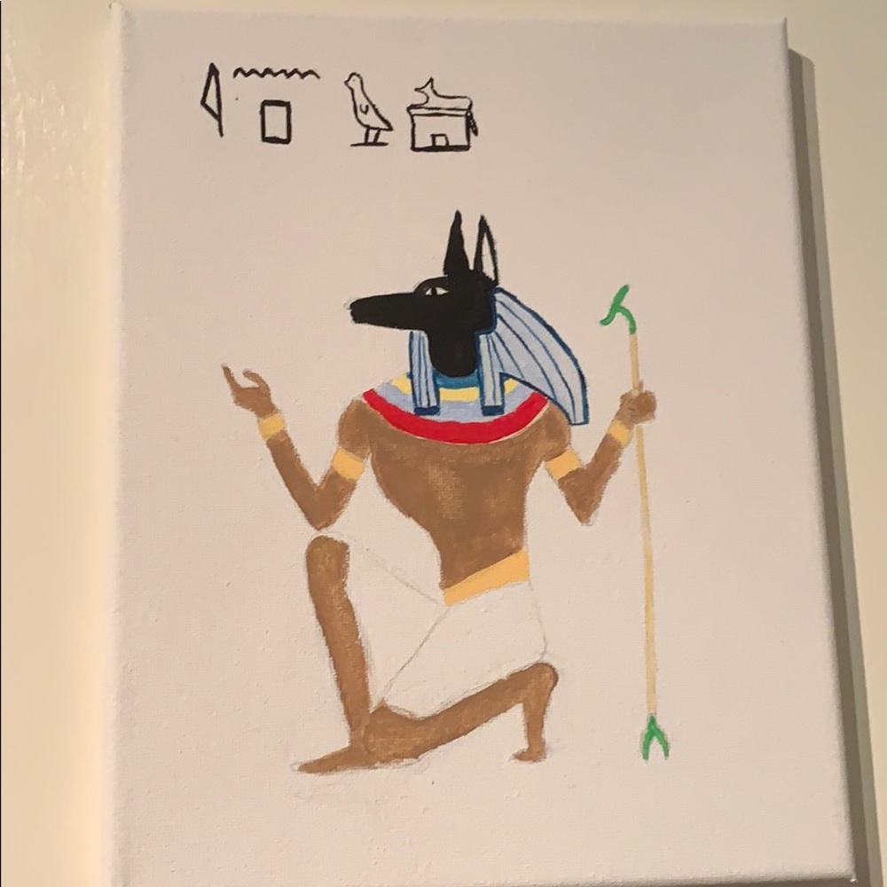 It’s an Egyptian painting